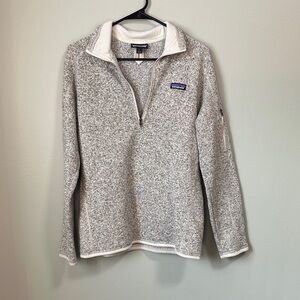 Patagonia Speckled Gray Fleece Pullover